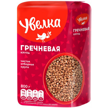 Гречка 800г (УВЕЛКА)