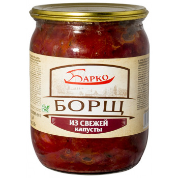 Борщ из свежей капусты, БАРКО, 500 г