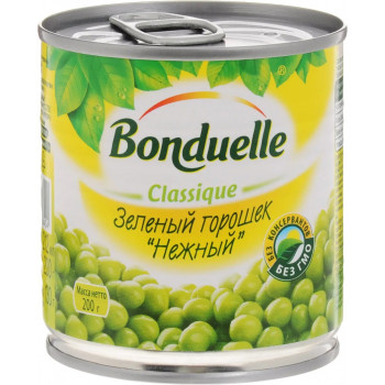 Горошек зелёный Bonduelle Нежный, 200гр