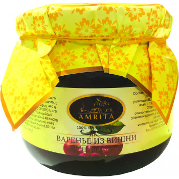 Варенье из Вишни 440гр (АМРИТА)