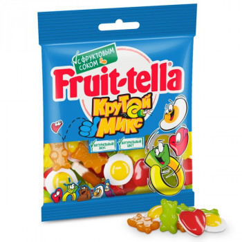 Мармелад жевательный Fruittella Крутой Микс, 70г.