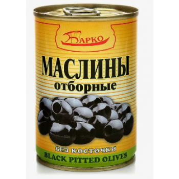 Маслины БАРКО без косточки 314мл