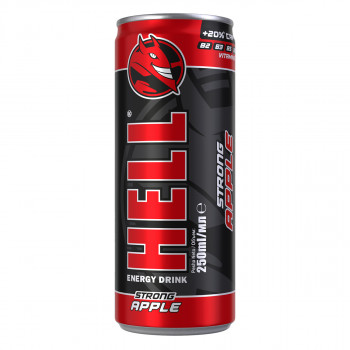 Энергетический напиток Hell Strong Apple 0.5л