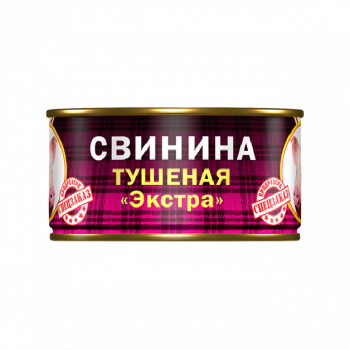 Свинина тушеная  в/с 18х0,325 (БАРС) 