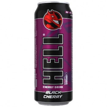Энергетический напиток Hell Black Cherry 0.5л 