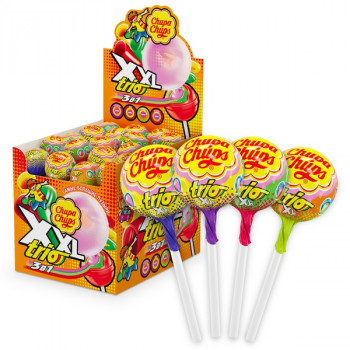 Карамель Chupa Chups XXL Trio, 29г.