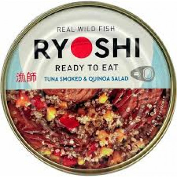 Салат из овощей с тунцом копченым и киноа RYOSHI 185г Ж/Б Ключ 
