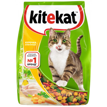 Кош. Корм сухой (Kitekat) Курочка аппетитная 800г