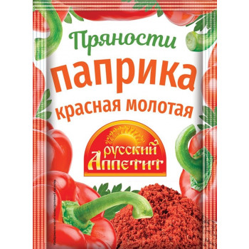 Паприка молотая 10г (Русский Аппетит)