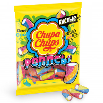 Мармелад Chupa Chups Роллсы, 70г