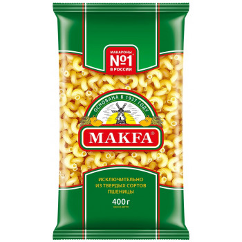 Макароны (МАКФА) Витки группа А 400гр