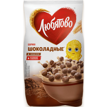 Готов завтр Шоколадные Шарики Любятово 200 г.