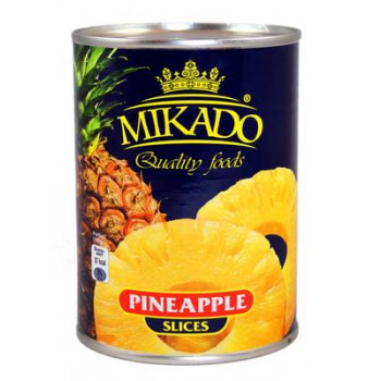 Ананас Кольца 12х580 мл  (MIKADO)