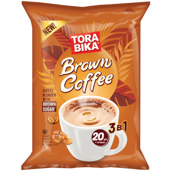Капучино в пакетиках "Tora Bika" Brown Coffee 25г.