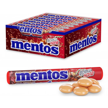 Жевательные драже Mentos Кола, 37,5г