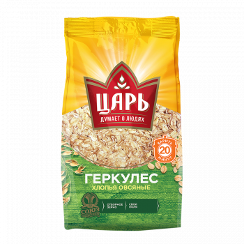 Хлопья Геркулес Пакет "ЦАРЬ" 400г