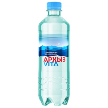 Вода минеральная газированная Архыз Вита 0,5л 