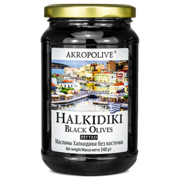 Маслины без косточки 340гр (Халкидики) Греция