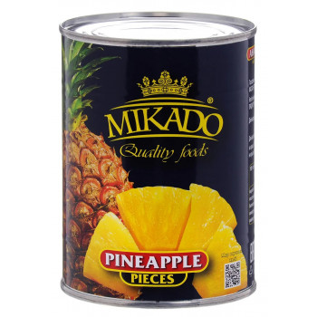 Ананас Кусочки 580 мл  (MIKADO)