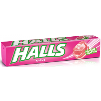 Леденцы Halls Арбуз, 25г.
