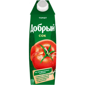 Сок Добрый Томат 1л