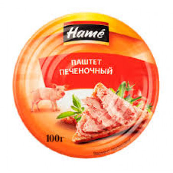 Паштет печеночный 100гр (ХАМЕ)