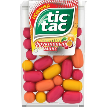 Драже Tic-tac Фруктовый Микс, 16 г