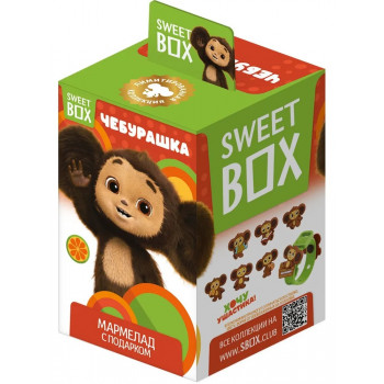 Мармелад с игрушкой Sweet Box Чебурашка, 10г