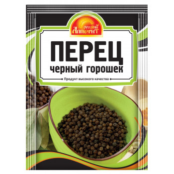 Перец черный горошек 10г (Русский Аппетит)