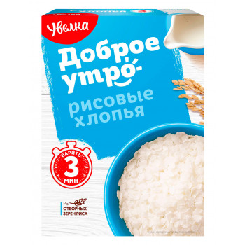 Хлопья Рисовые 400гр (УВЕЛКА)
