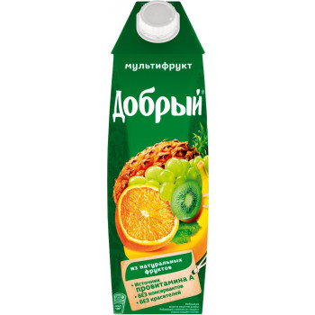 Нектра Добрый Мультифрук 1л