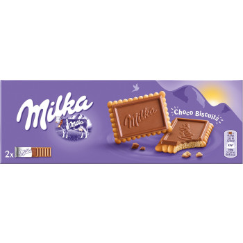 Милка печенье 150г. Choco Biscuit Печенье покрытое шоколадом