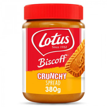 Паста шоколадная с печеньем  Lotus crunchy 380г