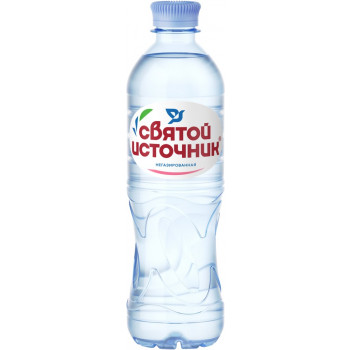 Вода питьевая негазированная Святой Источник 0,5л