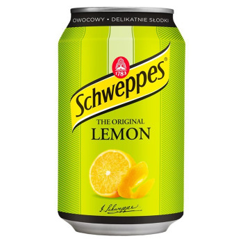 Напиток газированный Schweppes Lemon, 0.33л