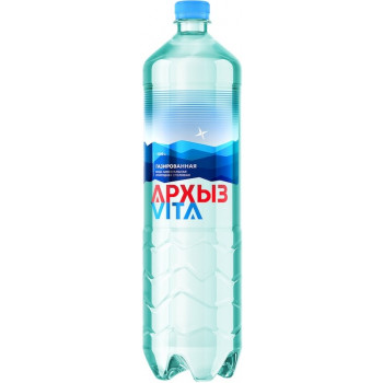 Вода минеральная газированная Архыз Вита 1,5л