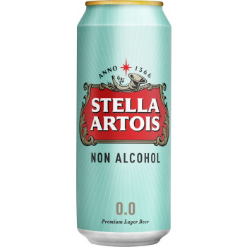 Пиво безалкогольное Stella Artois 0.5%, 0.45л Ж/Б
