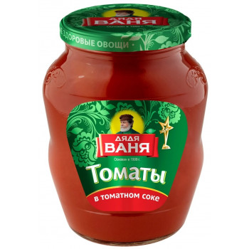 Томаты Дядя Ваня в томатном соке, 680г