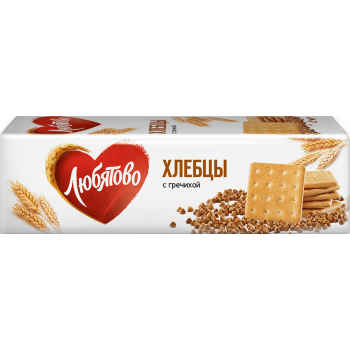 Хлебцы Любятово 185г. С Гречихой