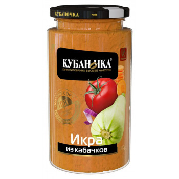 Икра из Кабачков 500гр (КУБАНОЧКА)