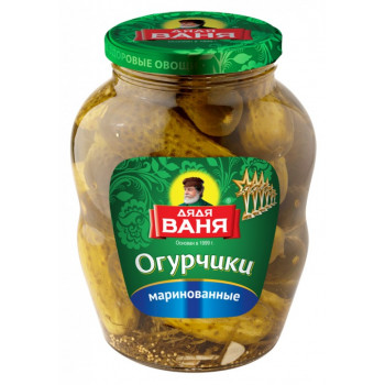 Огурчики Дядя Ваня маринованные, 1800г