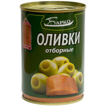 Оливки с Лососем 12х280гр (БАРКО)