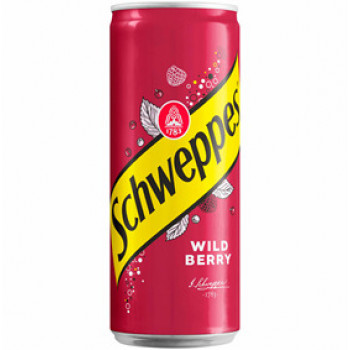 Напиток газированный Schweppes Wild Berry 0.33л