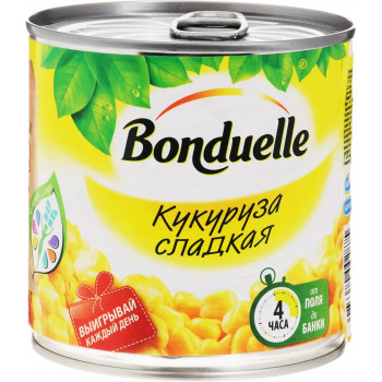 Кукуруза Bonduelle сладкая Ключ, 340г