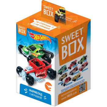 Мармелад с игрушкой Sweet Box Hot Wheels, 10 г