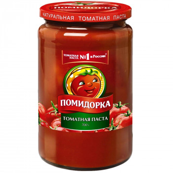 Томатная (ПОМИДОРКА) паста 6х720гр стекло