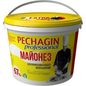 Майонез ПЕЧАГИН Профи 67% 10л ведро 