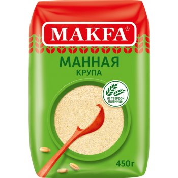 Манная крупа Макфа 450г 