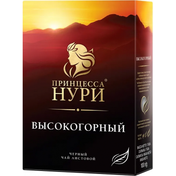 Чай черный Принцесса Нури Высокогорный Листовой, 100 г