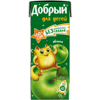 Сок Добрый Яблоко 0.2л